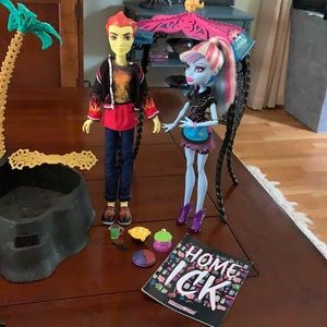 Monster High Abbey Bominable & Heath Burns Dolls